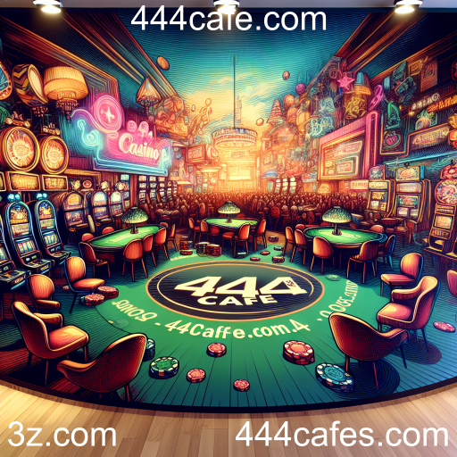 Explorando a Diversão dos Cassinos Online no 444cafe.com